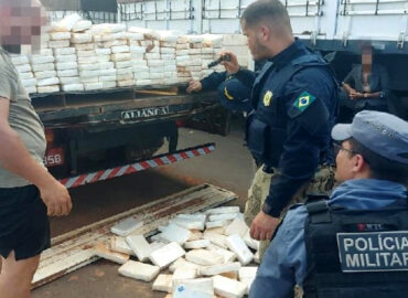 Casal de Rondônia é preso com 200 Kg de drogas no Mato Grosso