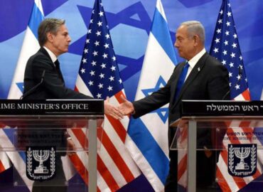 Secretário dos EUA, Antony Blinken visita Israel e pede fim de violência com palestino