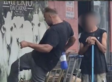 Homem é preso após ser filmado agredindo cachorro ‘caramelo’ em Porto Velho