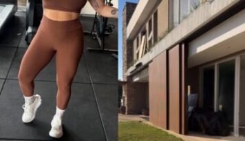 Cantora sertaneja estreia academia exclusiva de nova mansão e exibe rotina de treinos