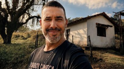 Aos 47 anos, apresentador de TV é dono de sítio usado como refúgio da família e que estava abandonado