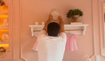 Decoração do quarto da neta de apresentador: bebê terá um refúgio delicado e cheio de charme