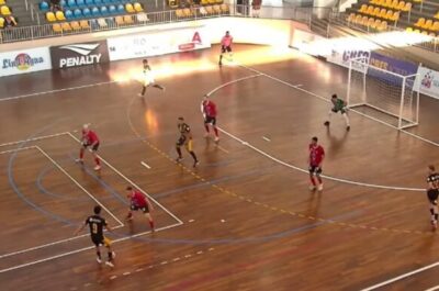 Kaylan marca 14, assume artilharia e Corinthians-AC/Quinari goleia na despedida da Copa Norte de Futsal