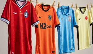 Qual o terceiro uniforme mais bonito do futebol brasileiro em 2026? Vote!