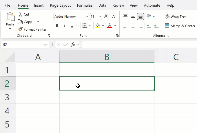 Criando uma lista dentro de uma célula do Excel
