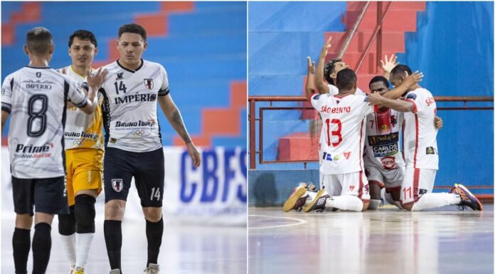 Série Ouro de Futsal: rodada começa com viradas e mexe na parte de cima da tabela