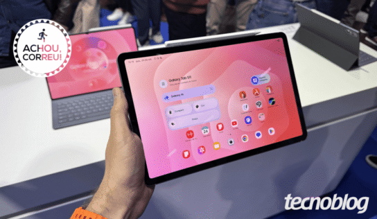Galaxy Tab S11 (256 GB) para jogos tem 34% OFF com cupom