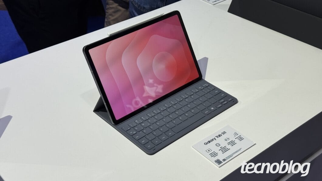 Galaxy Tab S11 (foto: Thássius Veloso/Tecnoblog)