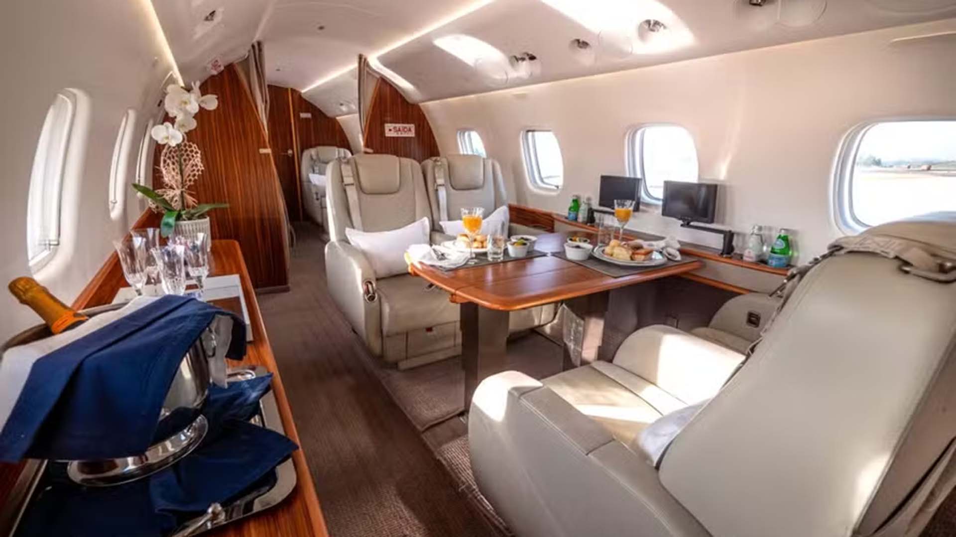 Jato executivo do modelo Legacy 650 - Foto: Divulgação