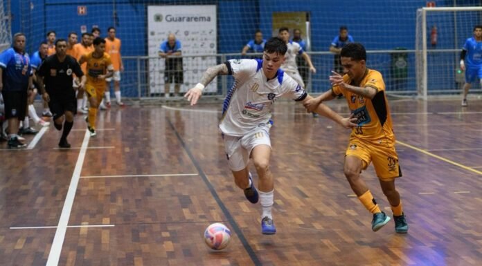 Guararema goleia Sorocaba e fecha primeira fase do Paulista Sub-20 de Futsal