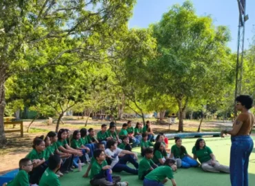 Passeios educativos no Parque Natural aproximam estudantes da natureza em Porto Velho