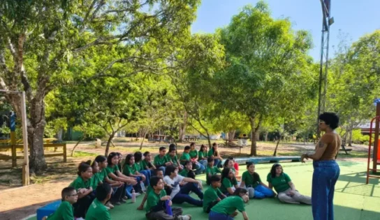 Passeios educativos no Parque Natural aproximam estudantes da natureza em Porto Velho