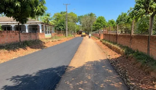 Prefeitura conclui serviços de drenagem e asfaltamento no bairro Nacional