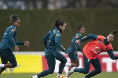 Seleção feminina faz estreia histórica no Beira-Rio contra a Argentina