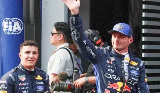 Na Malásia, Verstappen faz sua primeira pole position da temporada