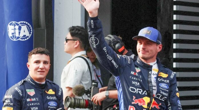 Na Malásia, Verstappen faz sua primeira pole position da temporada