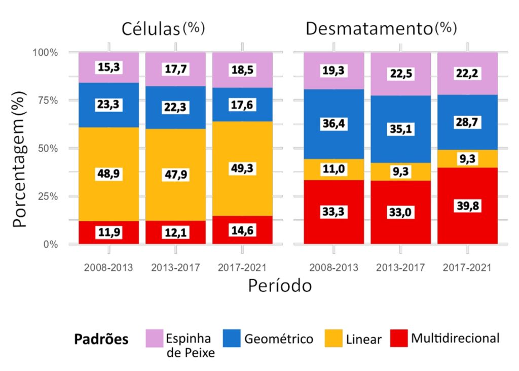 Série “Desmatamento da Amazônia: Um futuro perigoso indicado por padrões e trajetórias em um ponto crítico de destruição florestal no Brasil.”