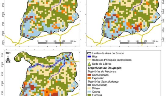 Desmatamento e um futuro perigoso em Lábrea – 6: resultados sobre a evolução temporal das trajetórias de desmatamento