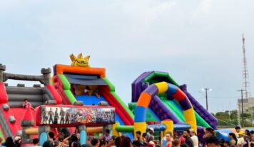 Parque da Cidade vira palco de diversão para milhares de crianças