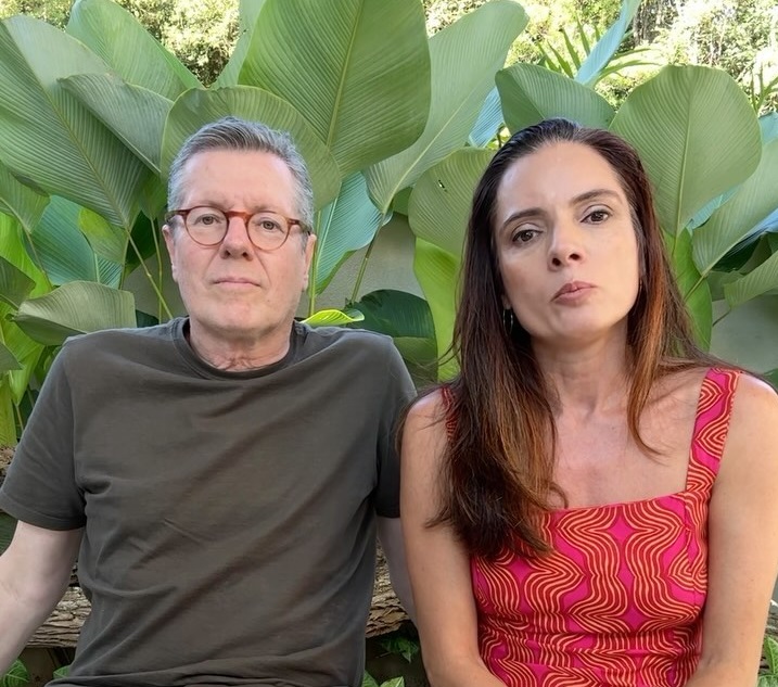 Márcio Gomes e a esposa - Foto: Instagram