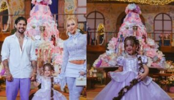 Saiba quanto custou o bolo de 1 tonelada e 3 metros de Maria Flor, filha de Virginia e Zé Felipe