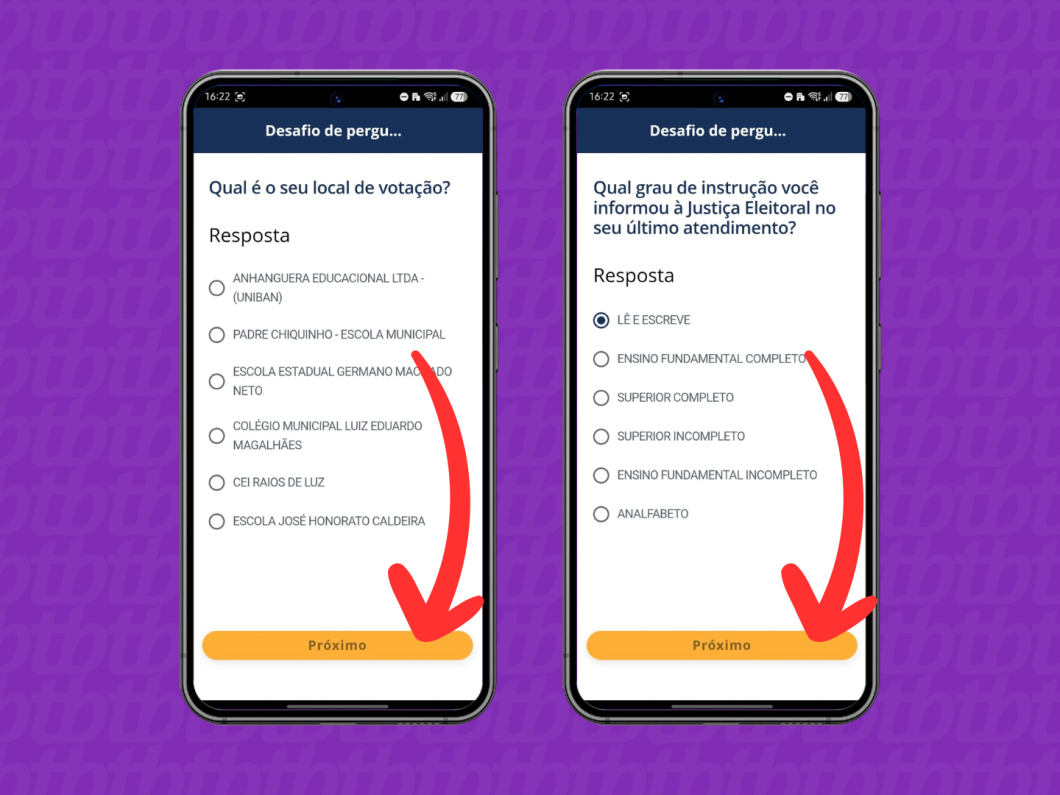 Respondendo as perguntas de segurança (imagem: Lupa Charleaux/Tecnoblog)