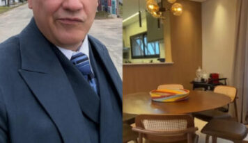 Ator veterano da Globo é dono de casa sofisticada com piscina e área gourmet em São Paulo