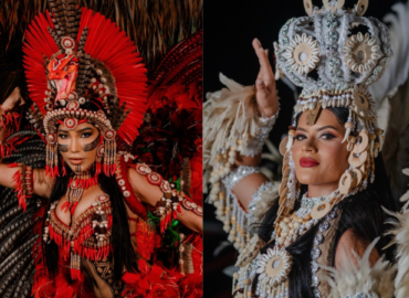 Lívia Christina e Isabelle Alcântara estreiam como itens oficiais em festa na Cidade Garantido em Parintins