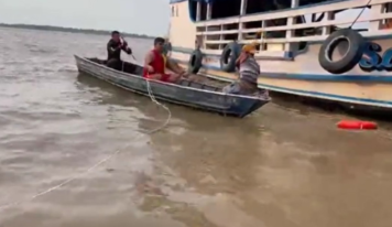 Corpo de homem que caiu de embarcação é encontrado no Rio Amazonas, em Parintins