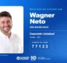 Eleições 2026: Wagner Neto, do SOLIDARIEDADE, é eleito deputado estadual em GO com 40.710 votos