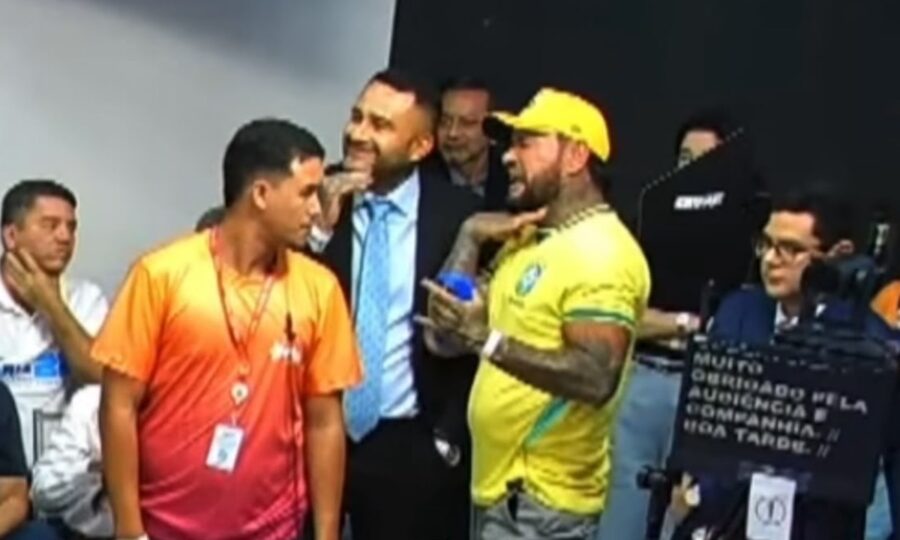 Justiça restringe armas de Sargento Salazar e Kidson Maia, e proíbe dupla de se aproximar de Alessandra Campêlo