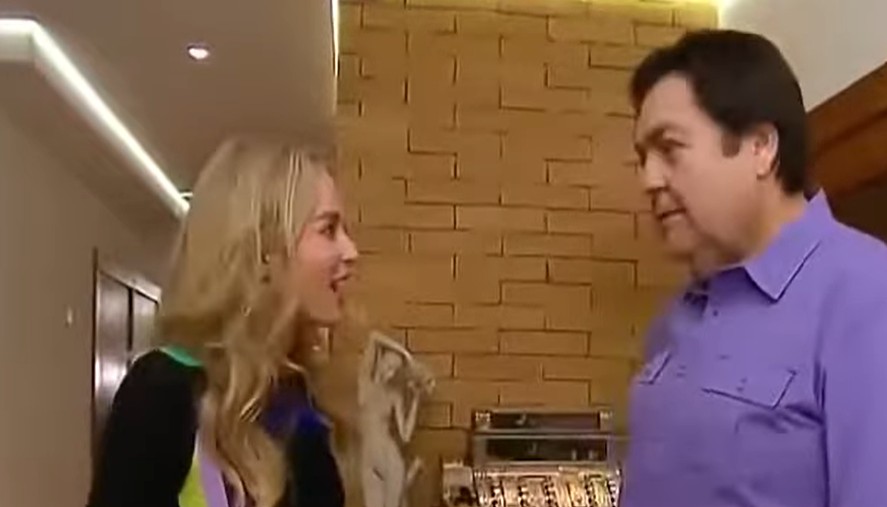 Angélica visitou Faustão - Foto: Reprodução/YouTube/TV Globo