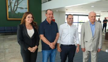Omar Aziz e Roberto Cidade iniciam transição de governo no Amazonas