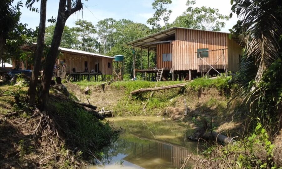 ‘Terras caídas’ ameaçam casas e obrigam ribeirinhos a mudar de endereço durante estiagem no AM
