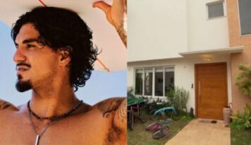 Aos 32 anos, Gabriel Medina já morou em mansão à beira-mar, com academia particular e pé-direito alto