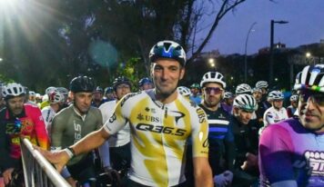 Lionel Scaloni completa prova de 129 km em bicicleta