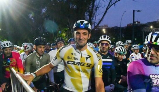 Lionel Scaloni completa prova de 129 km em bicicleta