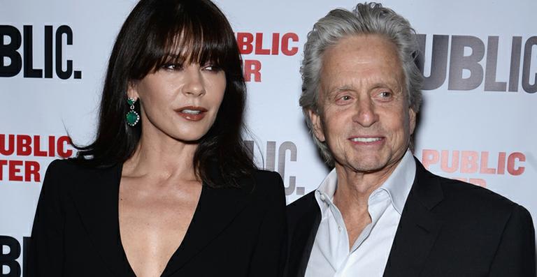 Catherine Zeta-Jones e Michael Douglas