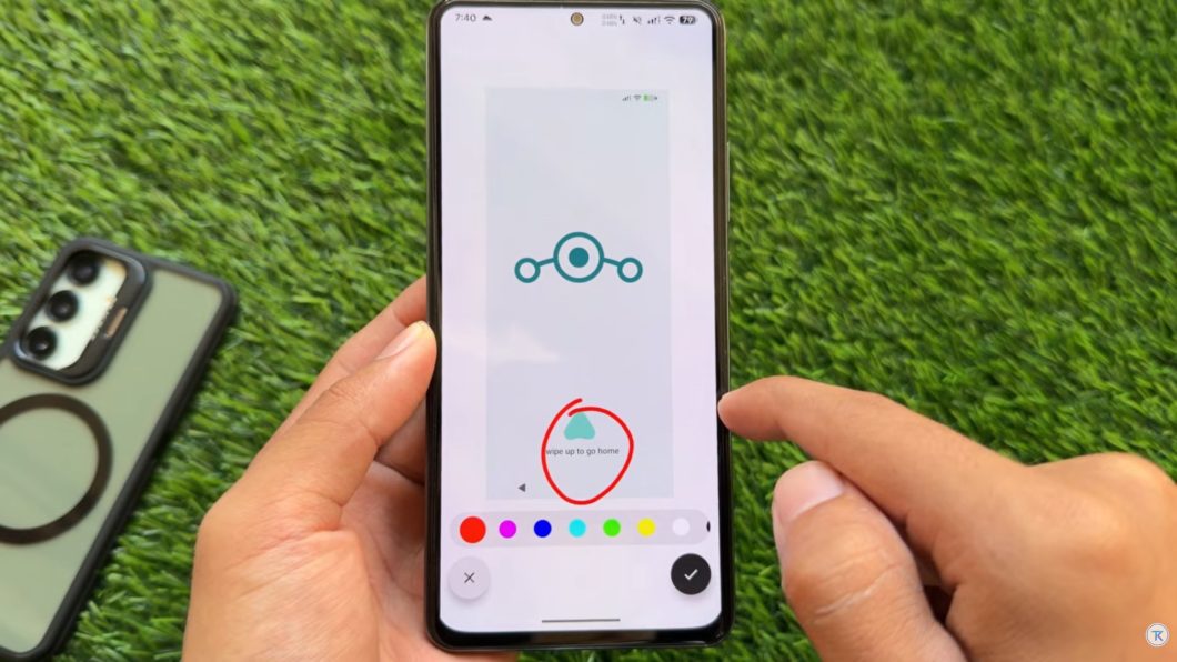 Editor de imagens Canvas no LineageOS 24.0