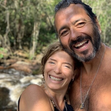 Marcos Palmeira com a esposa, Gabriela Gastal - Foto: Reprodução / Instagram @marcospalmeiraoficial