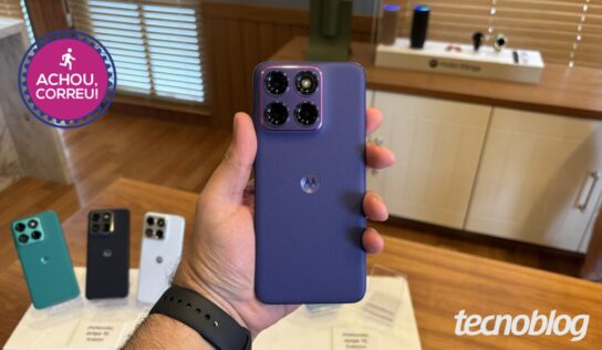 Motorola Edge 70 Fusion Plus (512 GB) atinge menor preço que já vimos