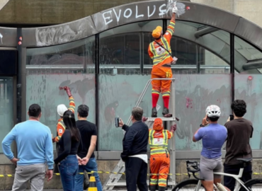 Polícia registra depredação, tumulto e pichações após ato pró-Lula na Avenida Paulista