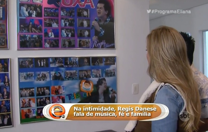 Quarto com recordações da carreira - Foto: Reprodução/SBT