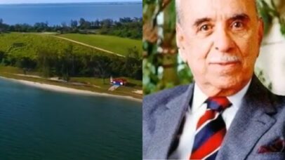 Morto em 2003, dono de emissora de TV deixou fazenda na beira da praia usada pela família como refúgio no RJ