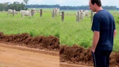 Aos 53 anos, ex-jogador comanda fazenda com plantação de soja usada como refúgio pela família em MT
