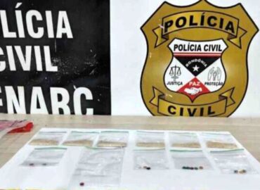 Denarc prende suspeito fazendo entregas de drogas sintéticas no centro