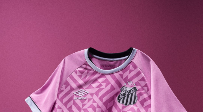 Santos lança camisa em homenagem à campanha do Outubro Rosa