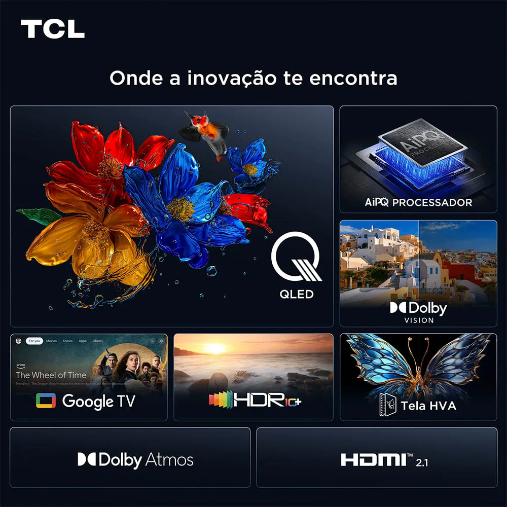 As principais características da Smart TV TCL T6C