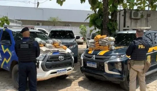 Homem é preso transportando 65 quilos de maconha na zona rural de Buritis