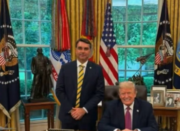 Trump comenta resultado de Flávio e chama votação de “impressionante”